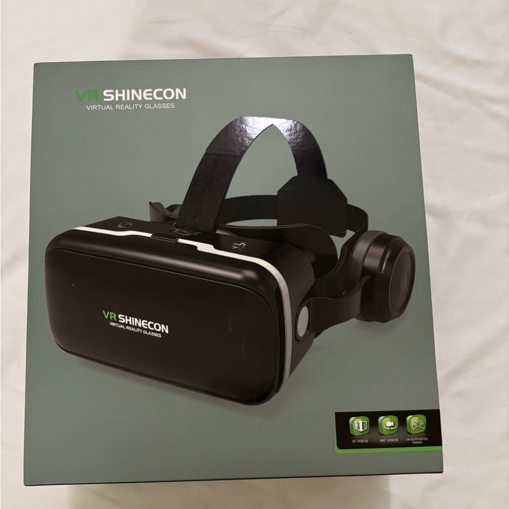 Shinecon Virtual Reality Glasses - Black